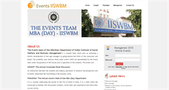 Desktop Screenshot of eventsiiswbm.com